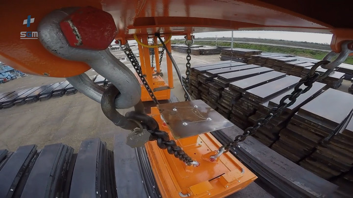 Levage pour Brames et Blooms - SGM Magnetics