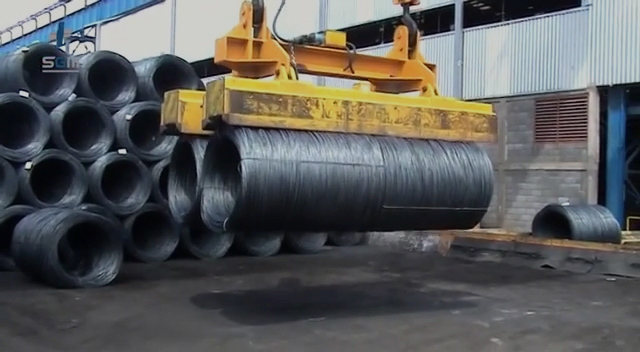 Levage de bobines de fils - SGM Magnetics