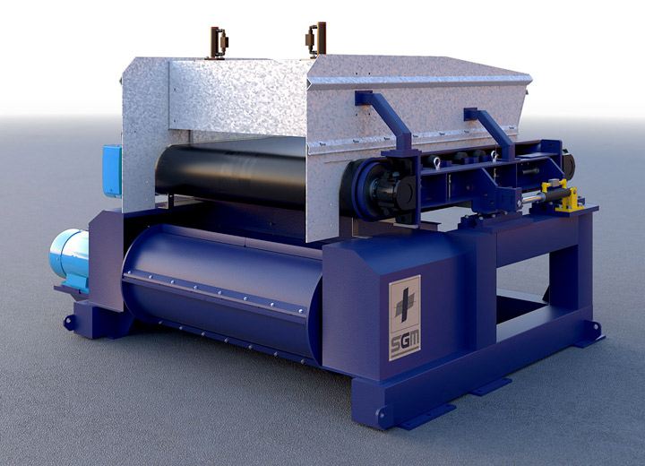 Separation for Incinerated municipal waste (IBA) - SGM