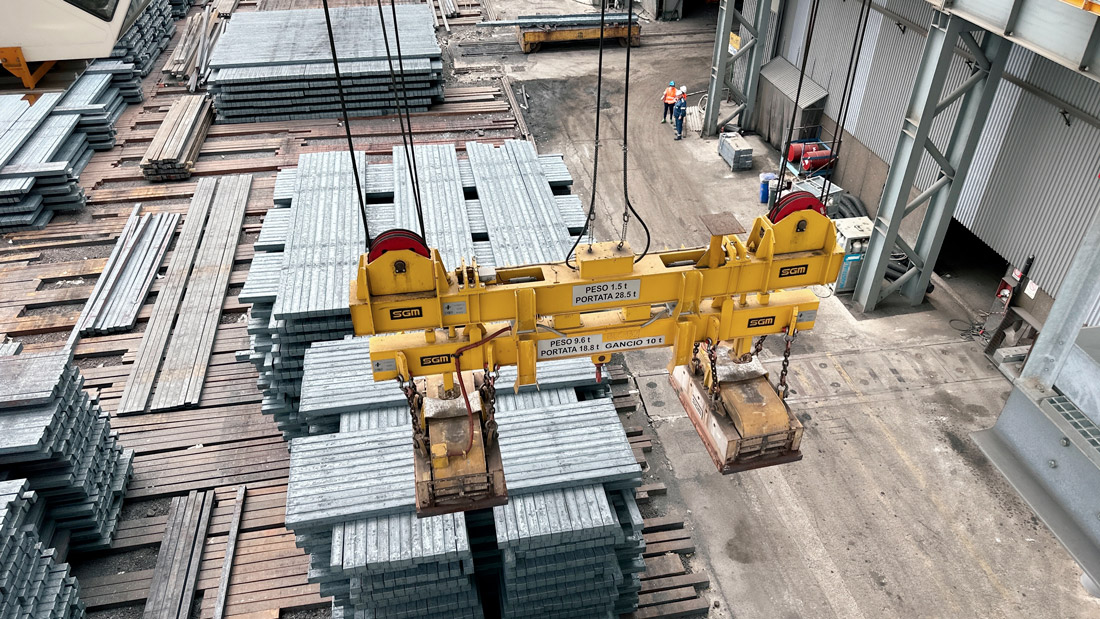 Optimize warehouse and crane operations with spreader beams